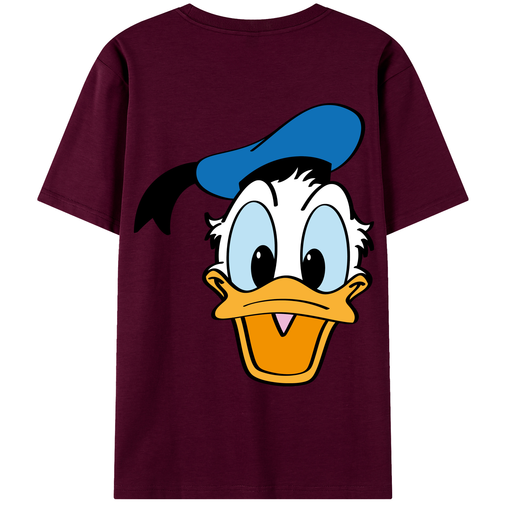 （画像用） ミッキーマウス Mickey Mouse レディース半袖Tシャツ(バックプリント)